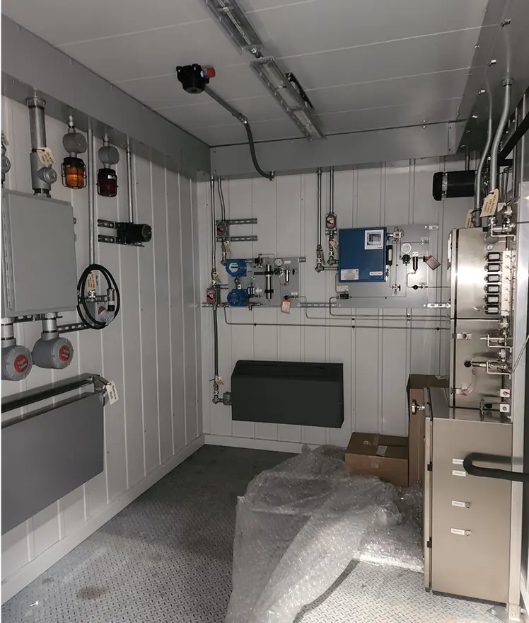 Sistema De Medición De Gas Natural Volumen Y Calidad